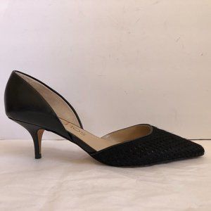 Sole Society Leather / Calf Fur Pumps Size 9.5 / EU40